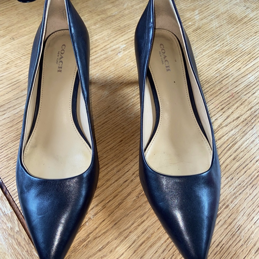 Coach kitten heels